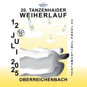 Weiherlauf 2025 Plakat